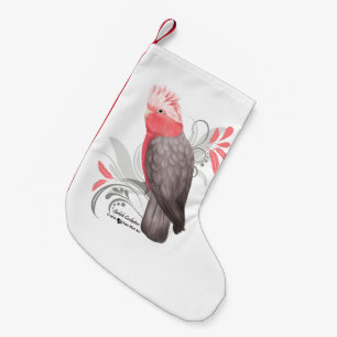 Calcetín Navideño Pequeño Galah Cockatoo