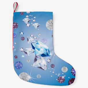 Calcetín Navideño Pequeño Galaxia Diamond 4