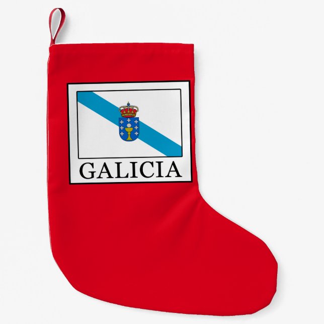 Calcetín Navideño Pequeño Galicia (Anverso)