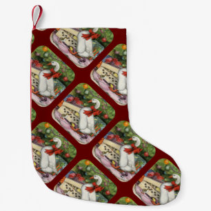 Calcetín Navideño Pequeño Ganso del navidad
