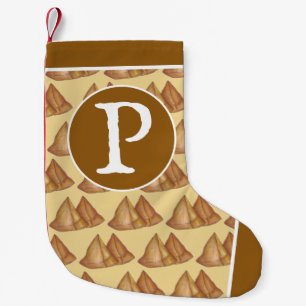 Calcetín Navideño Pequeño Gastronomía india Vegetación Cocina Fried Samosa P