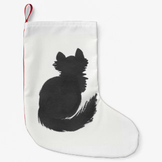 Calcetín Navideño Pequeño Gatito de la tinta