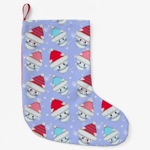 Calcetín Navideño Pequeño Gatitos Navideños Adorables