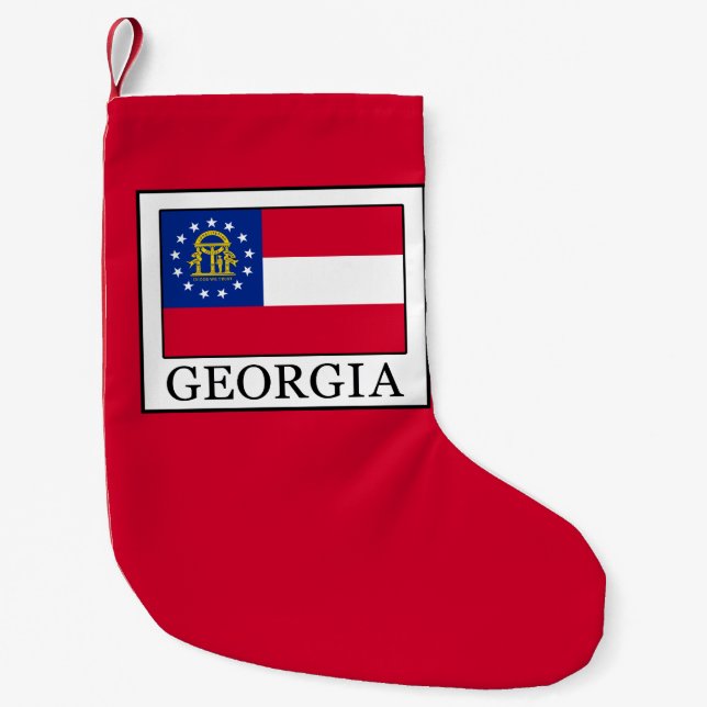 Calcetín Navideño Pequeño Georgia (Anverso)