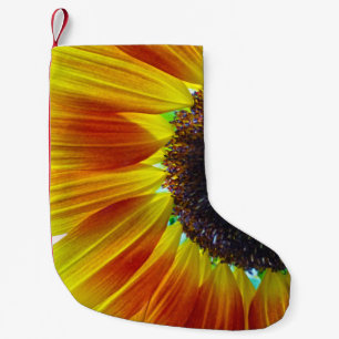 Calcetín Navideño Pequeño Girasol