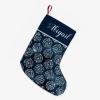 Glam Azul Marino Plata Damask Personalizado