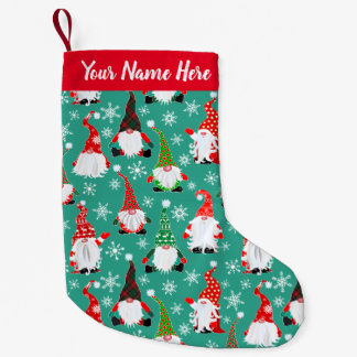 Calcetín Navideño Pequeño Gonk con estampado Pequeños Navidades haciendo col