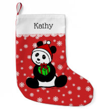 Gorra de Santa de la panda del navidad