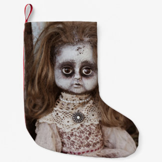 Calcetín Navideño Pequeño Gótico gótico espeluznante del Victorian de la