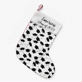 Calcetín Navideño Pequeño Graduación de licenciatura y diploma