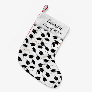 Calcetín Navideño Pequeño Graduación de licenciatura y diploma