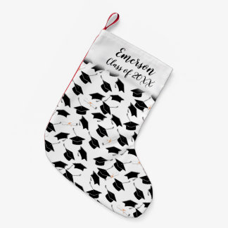 Calcetín Navideño Pequeño Graduación de licenciatura y diploma