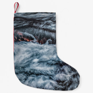 Calcetín Navideño Pequeño Gris