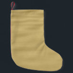 Calcetín Navideño Pequeño Guay Sandy Beach Look<br><div class="desc">Este divertido diseño representa las olas suaves en la arena. Luminosa en tonos suaves de oro, beige y marrón, con sombras suaves en las que la arena forma olas que no soplan en la playa o en el desierto. Un diseño muy suave, natural y sobrio. Este diseño de fondo arenoso...</div>
