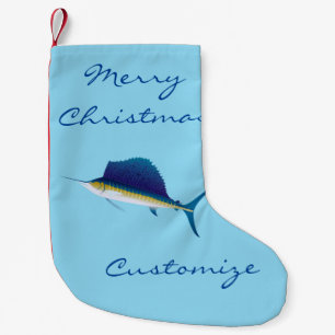 Calcetín Navideño Pequeño Gusano de vela Thunder_Cove
