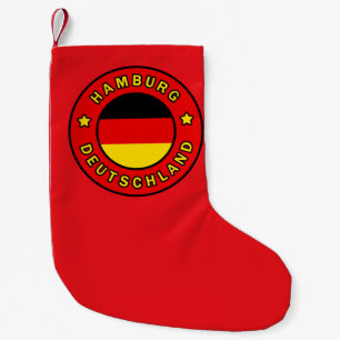 Calcetín Navideño Pequeño Hamburgo Alemania