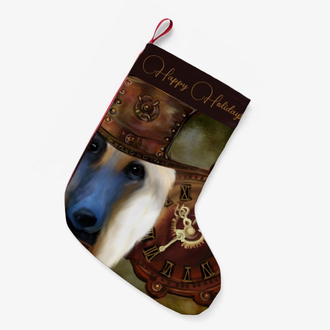 Calcetín Navideño Pequeño Herido afgano (Frente (Colgado))