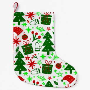 Calcetín Navideño Pequeño higge cottagecore navidades feliz Navidad