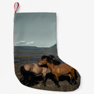 CALCETÍN NAVIDEÑO PEQUEÑO HORSE COUPLE