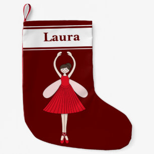 Calcetín Navideño Pequeño illusima Laura Bailarina Hada Especial de Navidad