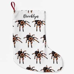 Calcetín Navideño Pequeño Ilustracion personalizado de Tarantula