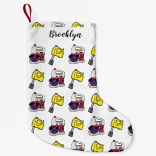 Calcetín Navideño Pequeño Ilustracion personalizado mezclador