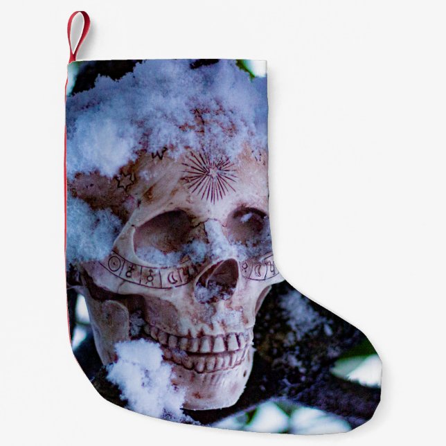 Calcetín Navideño Pequeño Invierno arcano I (Anverso)