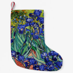 Calcetín Navideño Pequeño Irises de Vincent van Gogh