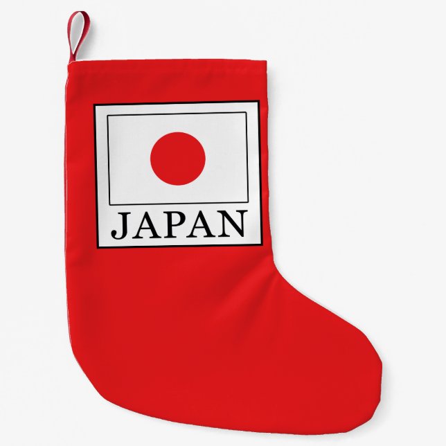 Calcetín Navideño Pequeño Japón (Anverso)