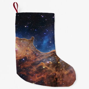Calcetín Navideño Pequeño JWST James Webb Telescopio Espacial Acantilados Có
