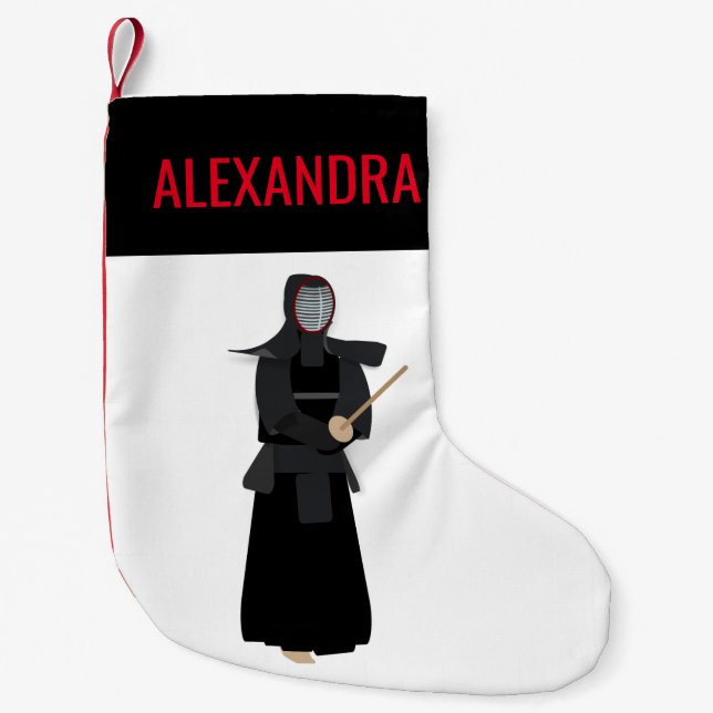 Calcetín Navideño Pequeño Kendo (Anverso)