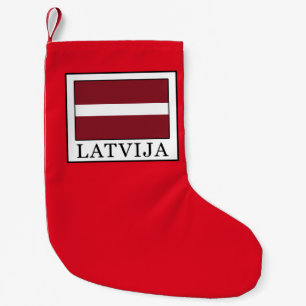 Calcetín Navideño Pequeño Latvija