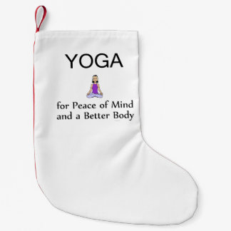 Calcetín Navideño Pequeño Lema SUPERIOR de la yoga