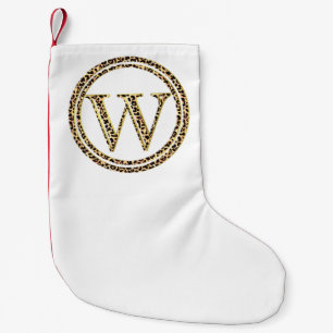 Calcetín Navideño Pequeño Leopard W