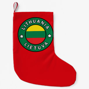 Calcetín Navideño Pequeño Lietuva