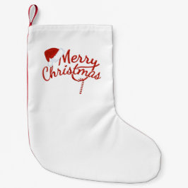 Calcetín Navideño Pequeño lindo