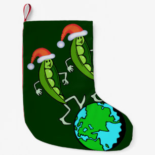 Calcetín Navideño Pequeño Mares de vacaciones en la Tierra