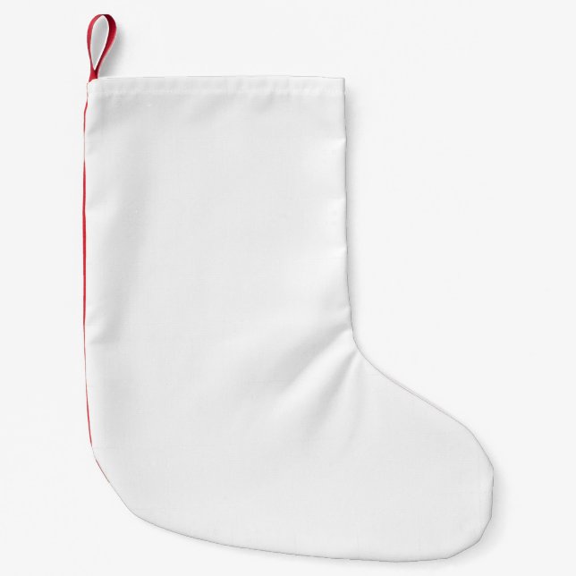 Calcetín Navideño Pequeño Media de Navidad (Anverso)