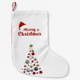 Calcetín Navideño Pequeño Media de Navidad
