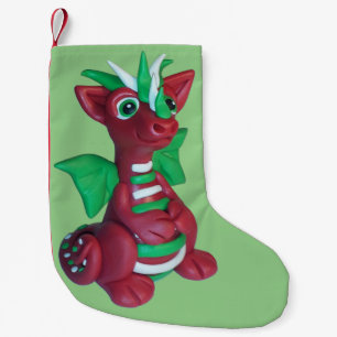 Calcetín Navideño Pequeño Media del dragón