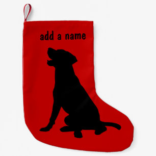 Calcetín Navideño Pequeño Media del labrador retriever
