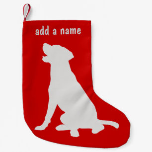 Calcetín Navideño Pequeño Media del labrador retriever