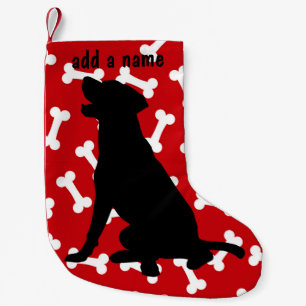 Calcetín Navideño Pequeño Media del labrador retriever