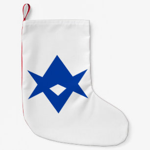 Calcetín Navideño Pequeño Medias de Navidad con la bandera de la ciudad de T
