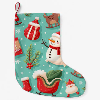 Calcetín Navideño Pequeño medias de navidades con una nueva sensación