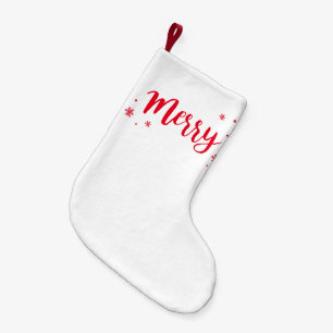 Calcetín Navideño Pequeño Merry
