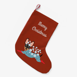 Calcetín Navideño Pequeño Mini almacenamiento juguetón de las Felices