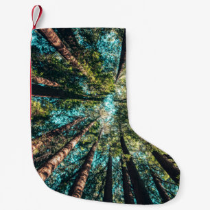 CALCETÍN NAVIDEÑO PEQUEÑO MIRANDO HACIA ARRIBA