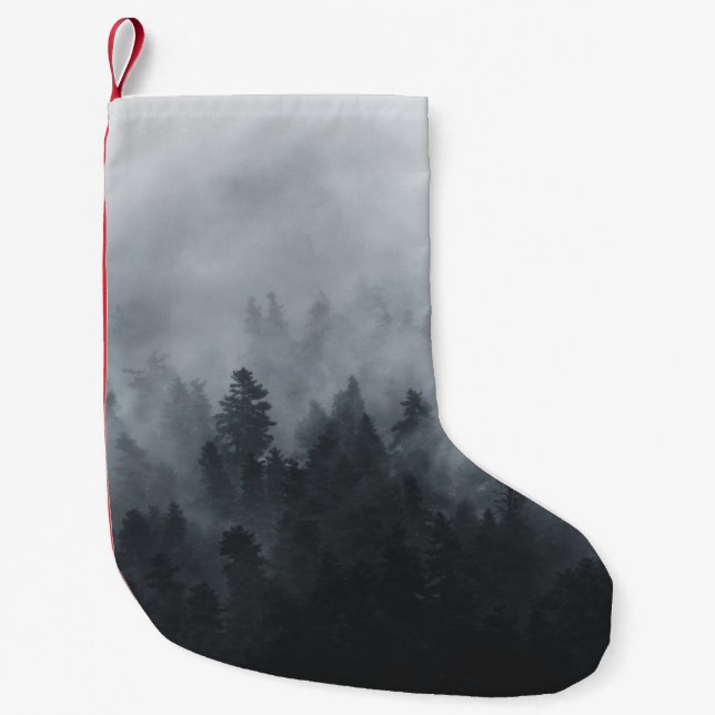 CALCETÍN NAVIDEÑO PEQUEÑO MISTY FOREST (Anverso)