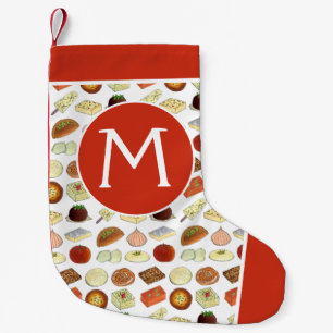 Calcetín Navideño Pequeño Mithai indio dulces postres de pastelería India